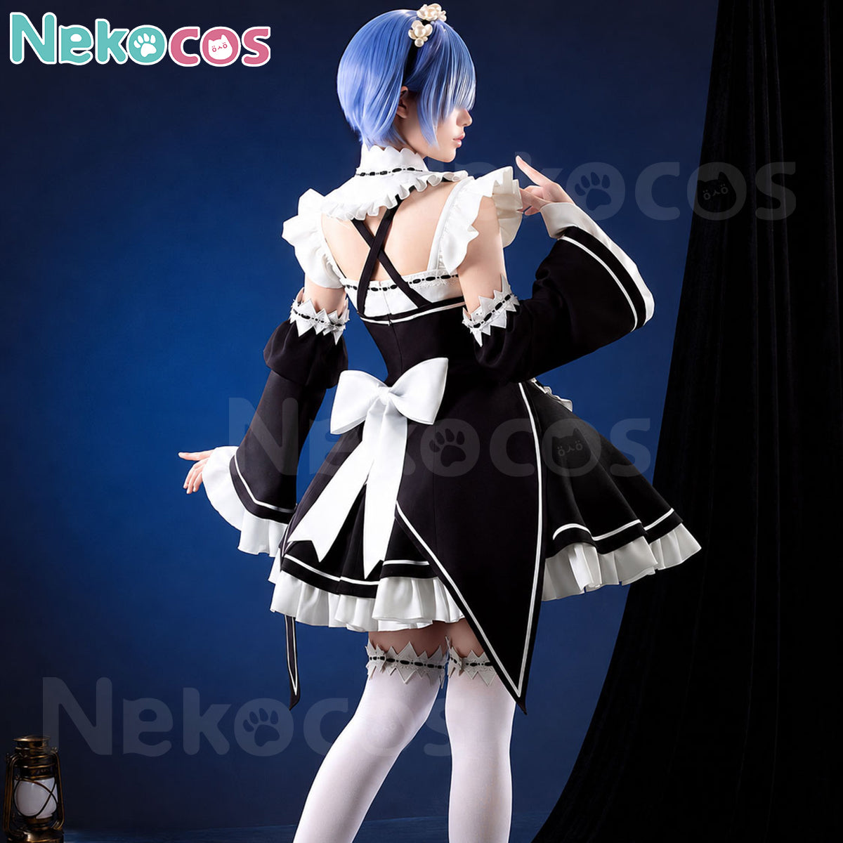 Rem Ram Anime Maid Cosplay Costume
