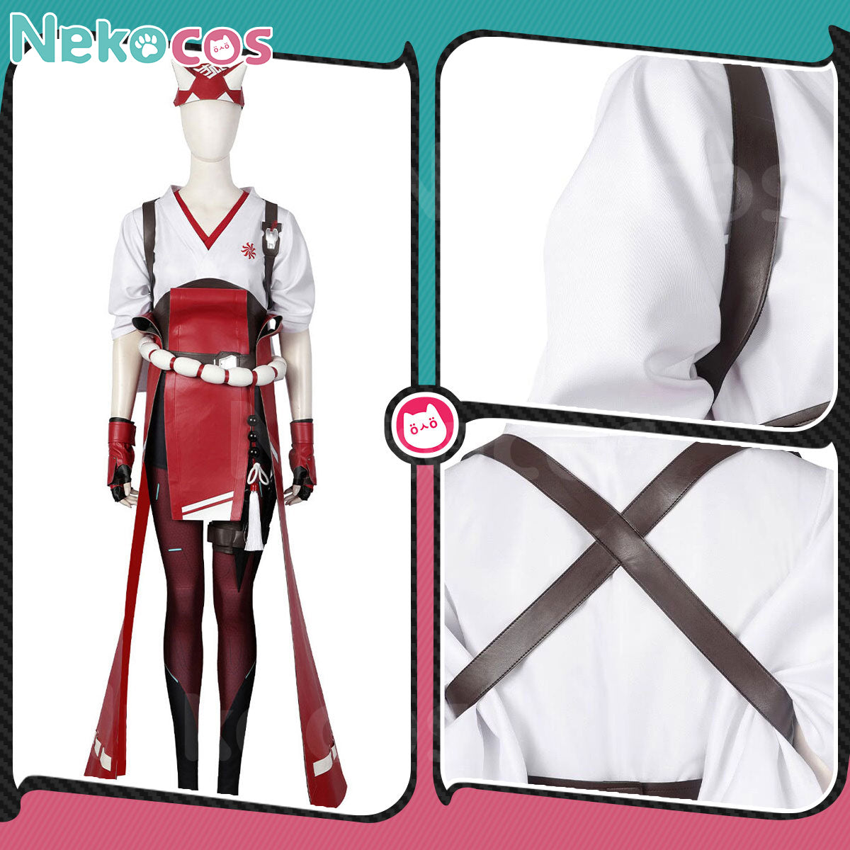 Kiriko Kamori Cosplay Costume Premium Edition - Custom TailoredCostume,Game,Overwatch
