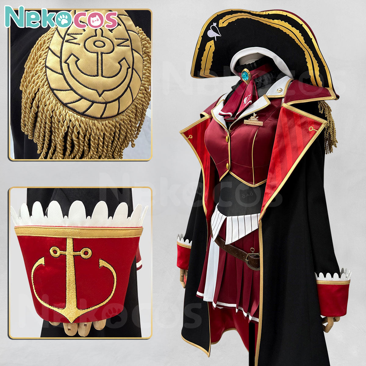 Houshou Marine Cosplay Costume - Premium Custom EditionCostume,Vocaloid