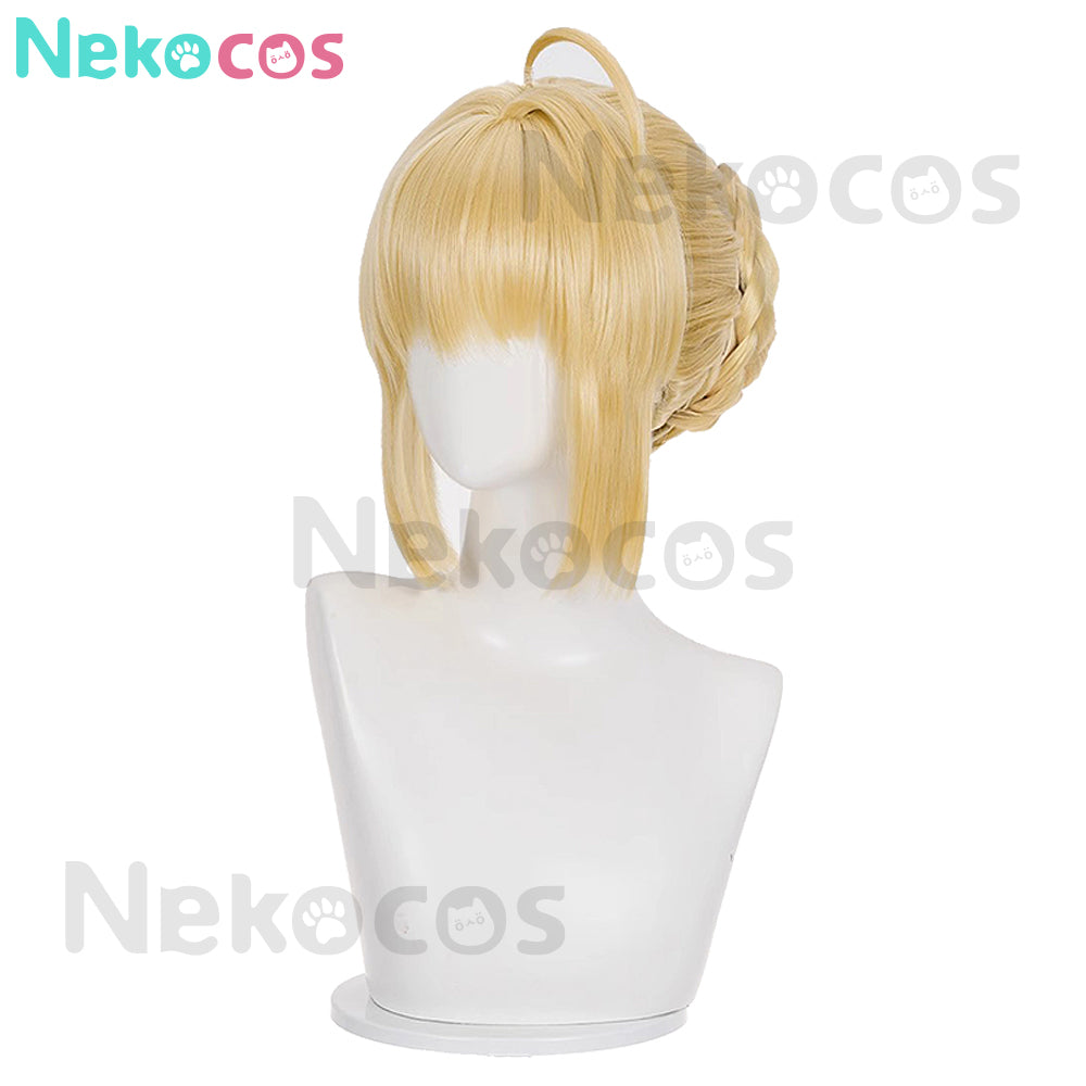 【Nekocos】Game Honkai: Star Rail x Fate Series Cosplay Saber Cosplay Wig | In Stock