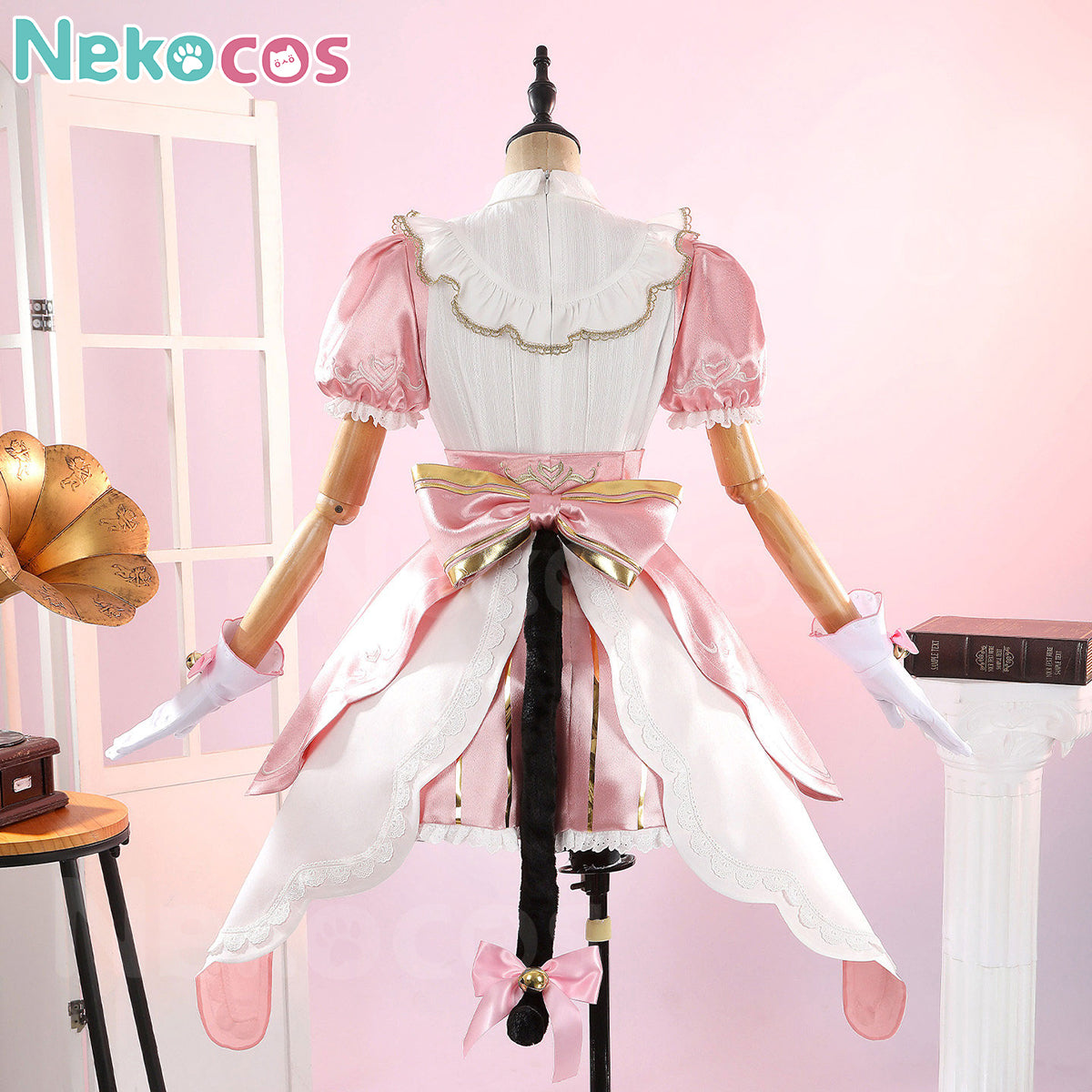 Kiriko Cosplay Costume - Custom-Tailored Nyan Cafe OutfitCostume,Game,Overwatch