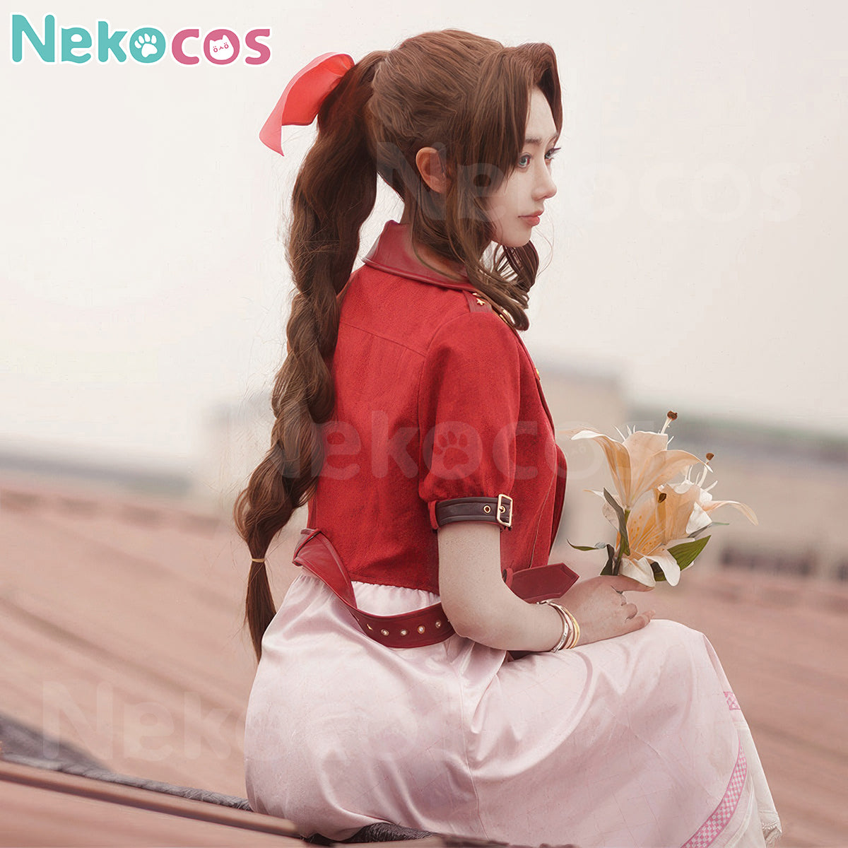 Aerith Cosplay Costume Custom Tailor – Shop NowCostume,Final Fantasy VII,Game