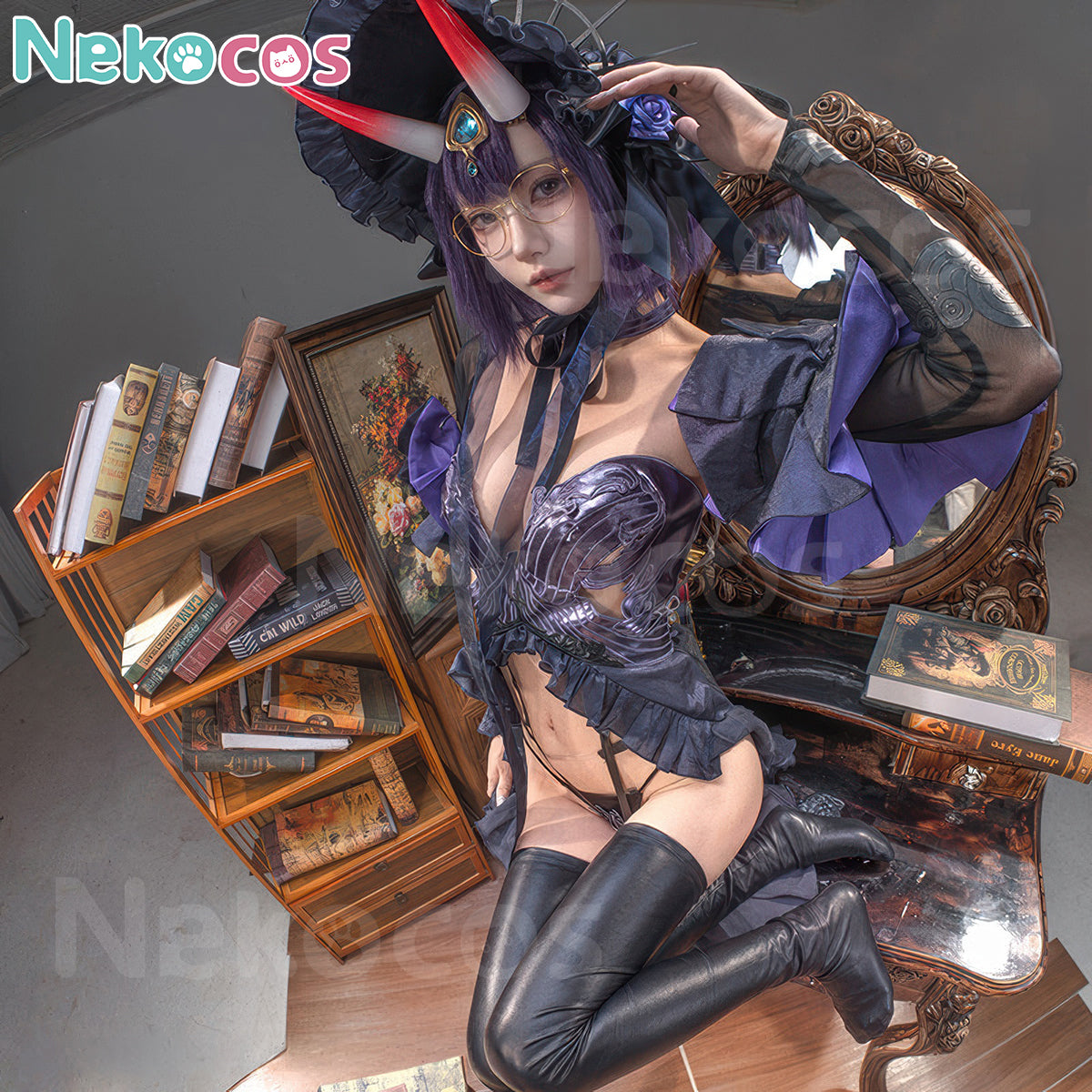 Shuten-Douji Cosplay Costume - Custom-Tailored GownCostume,Fate/Grand Order(FGO),Game
