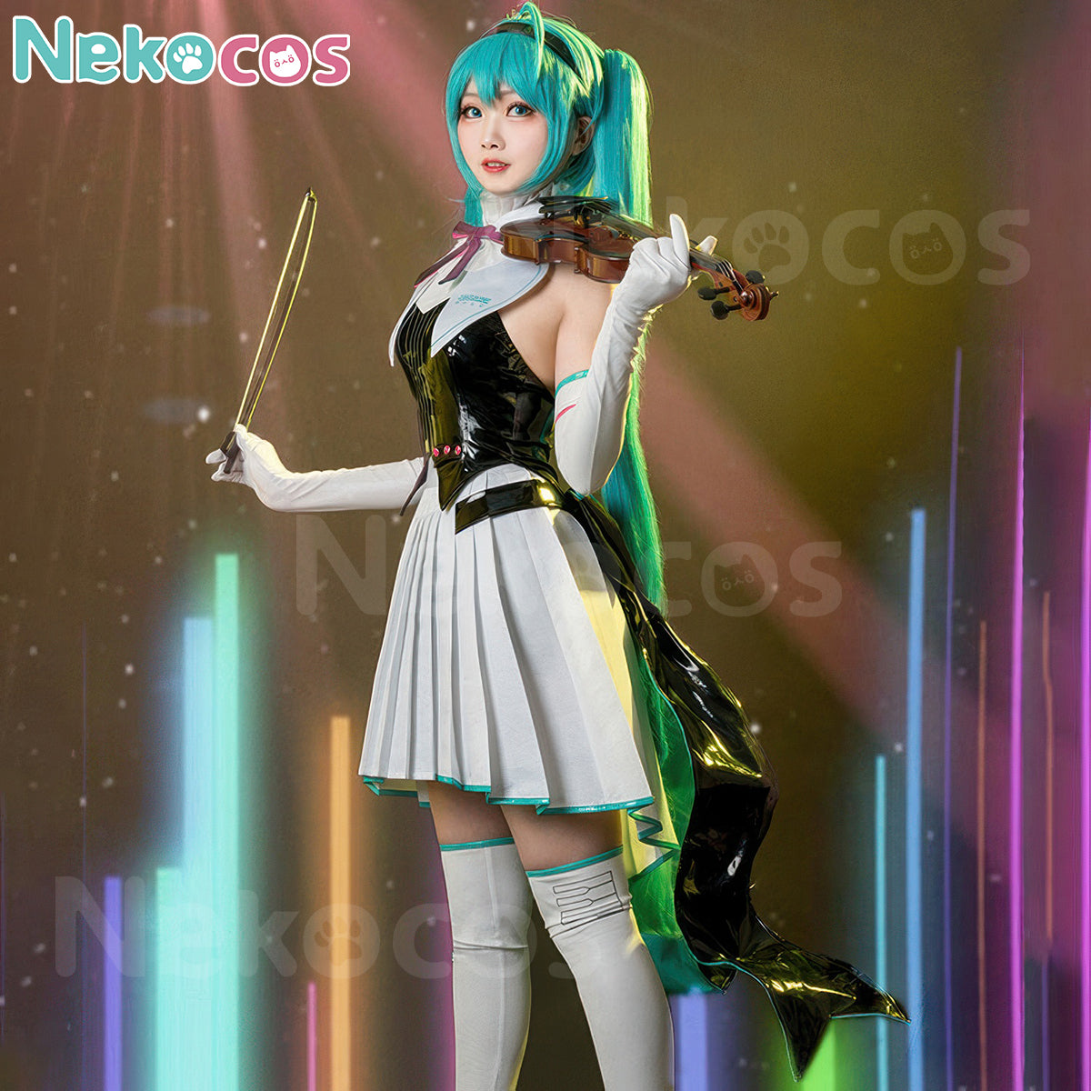 Vocaloid Miku Cosplay Costume - Custom Tailored EleganceCostume,Hatsune Miku