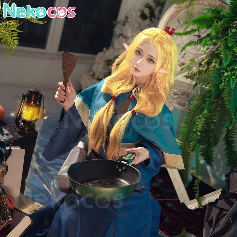 【Nekocos】Anime Delicious in Dungeon Cosplay Marcille Donato Cosplay Costume Premium Edition | In Stock