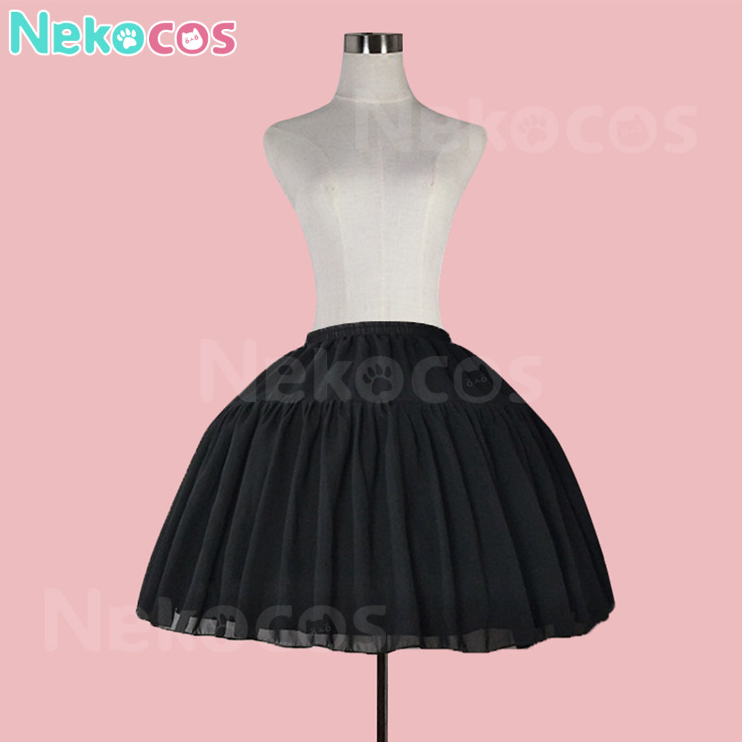 【Nekocos】Cosplay Petticoat Halloween Christmas Fishbone Violence White Petticoat Cosplay Costume | In Stock