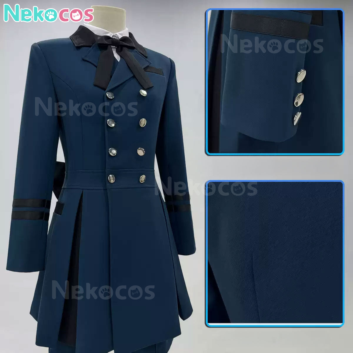 Ciel Phantomhive Funeral Cosplay Costume - Shop Now at NekocosAnime,Black Butler,Costume