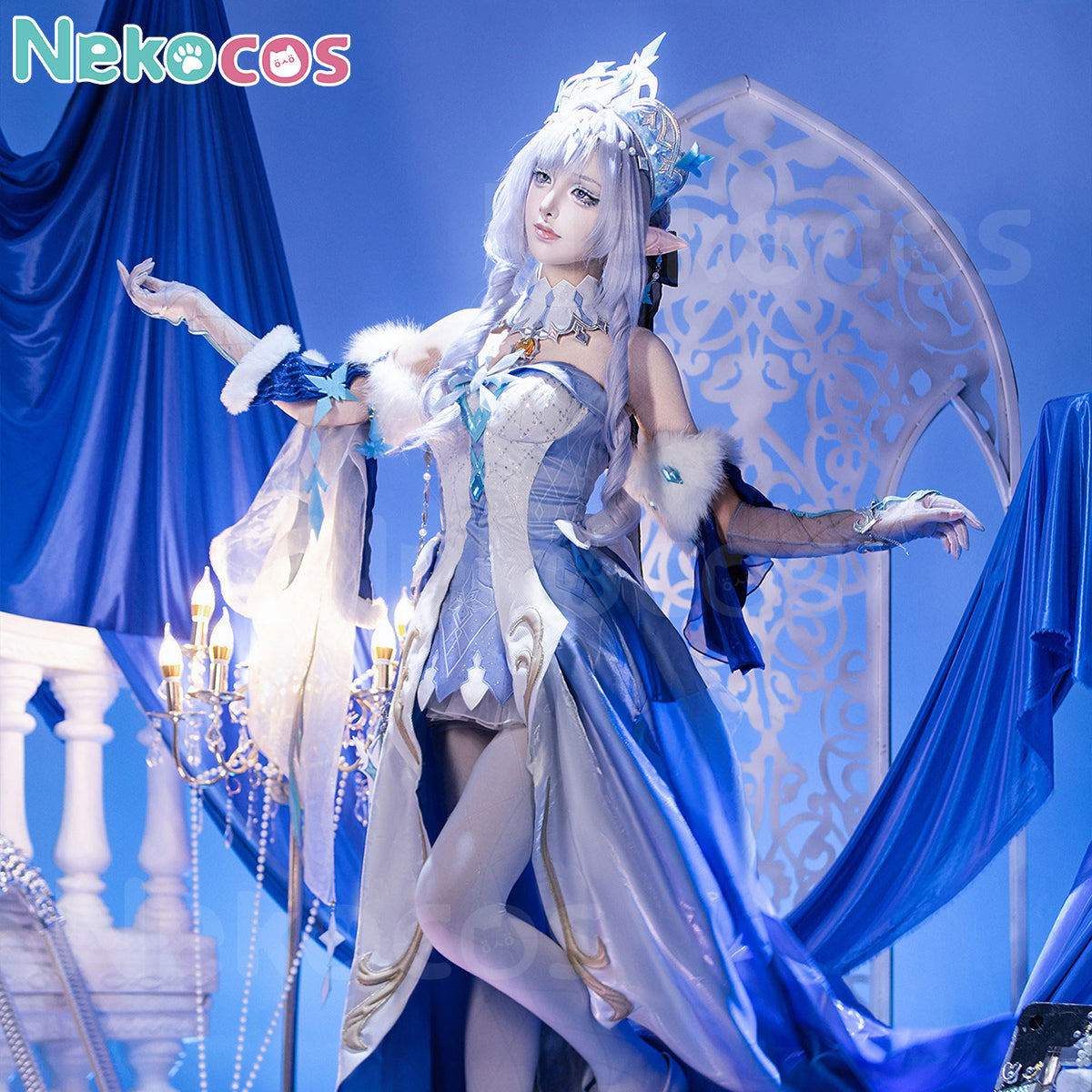 Tsaritsa Anastasya Cosplay Costume - Premium EditionCostume,Game,Genshin Impact