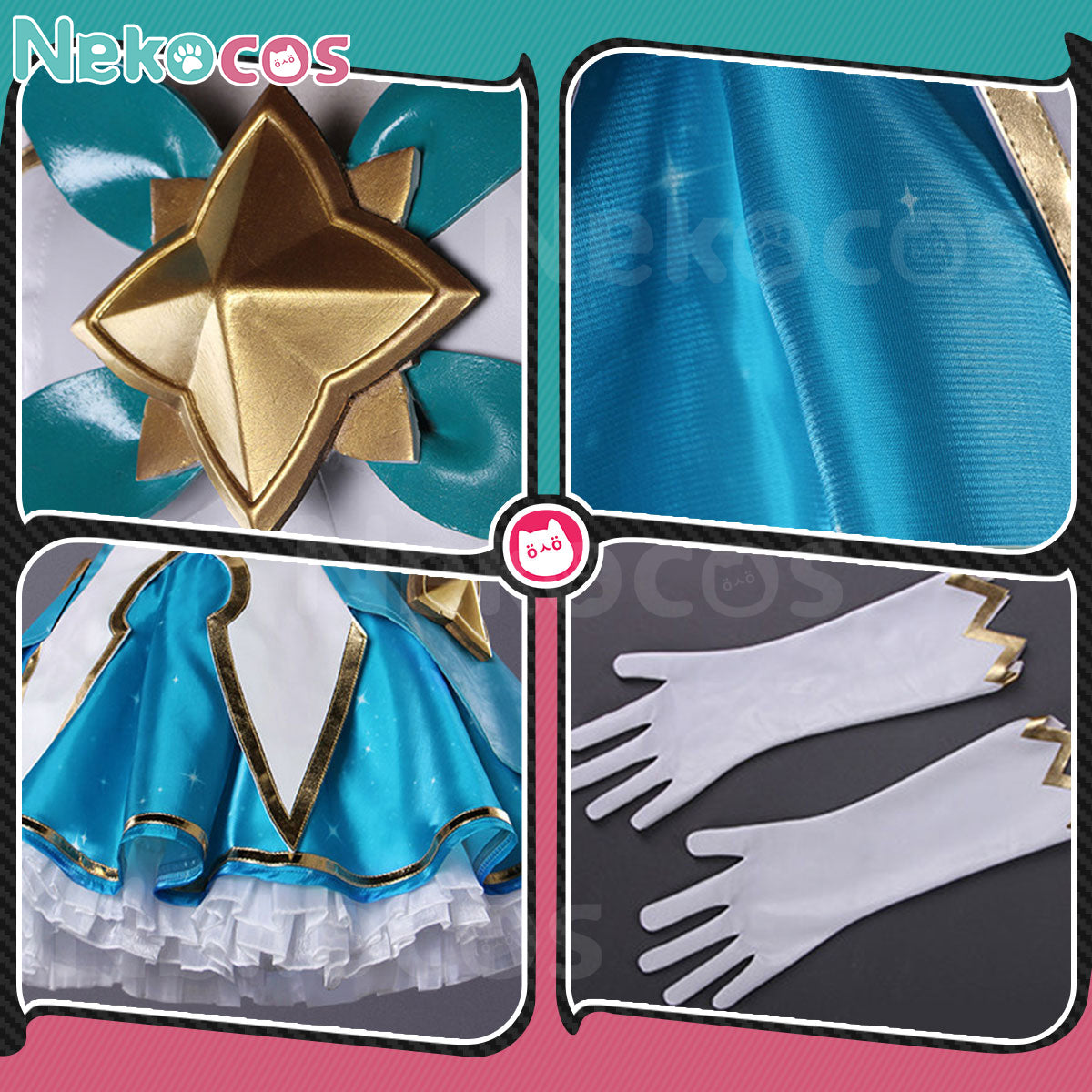 Soraka Cosplay Costume Custom-Tailored - Unleash Your Inner StarchildCostume,Game,League of Legends