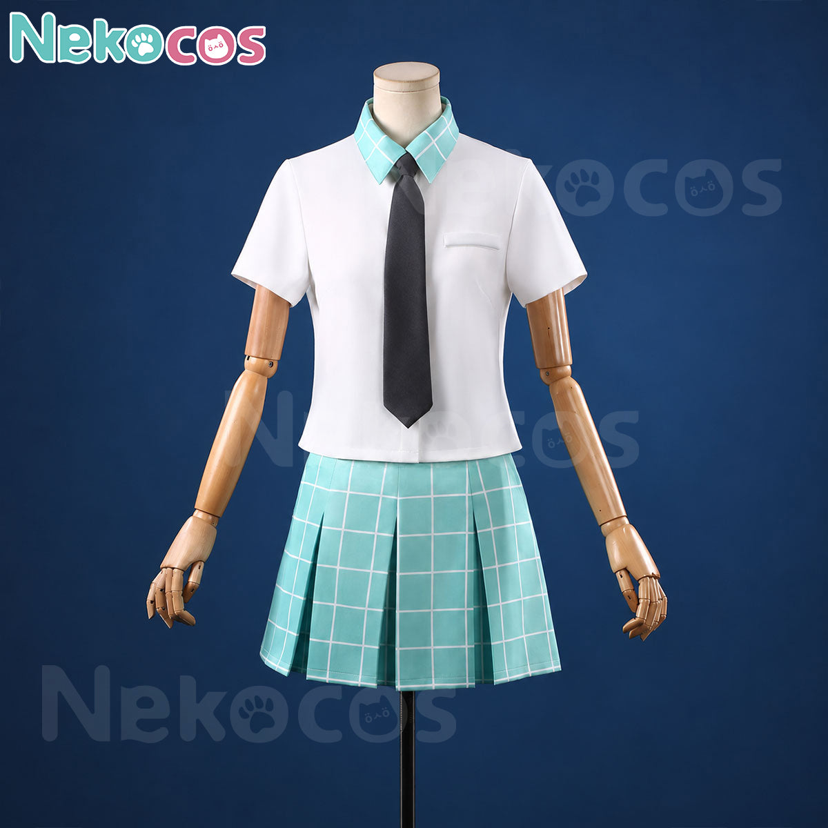 Anime Cosplay High School Skirt Set Costume