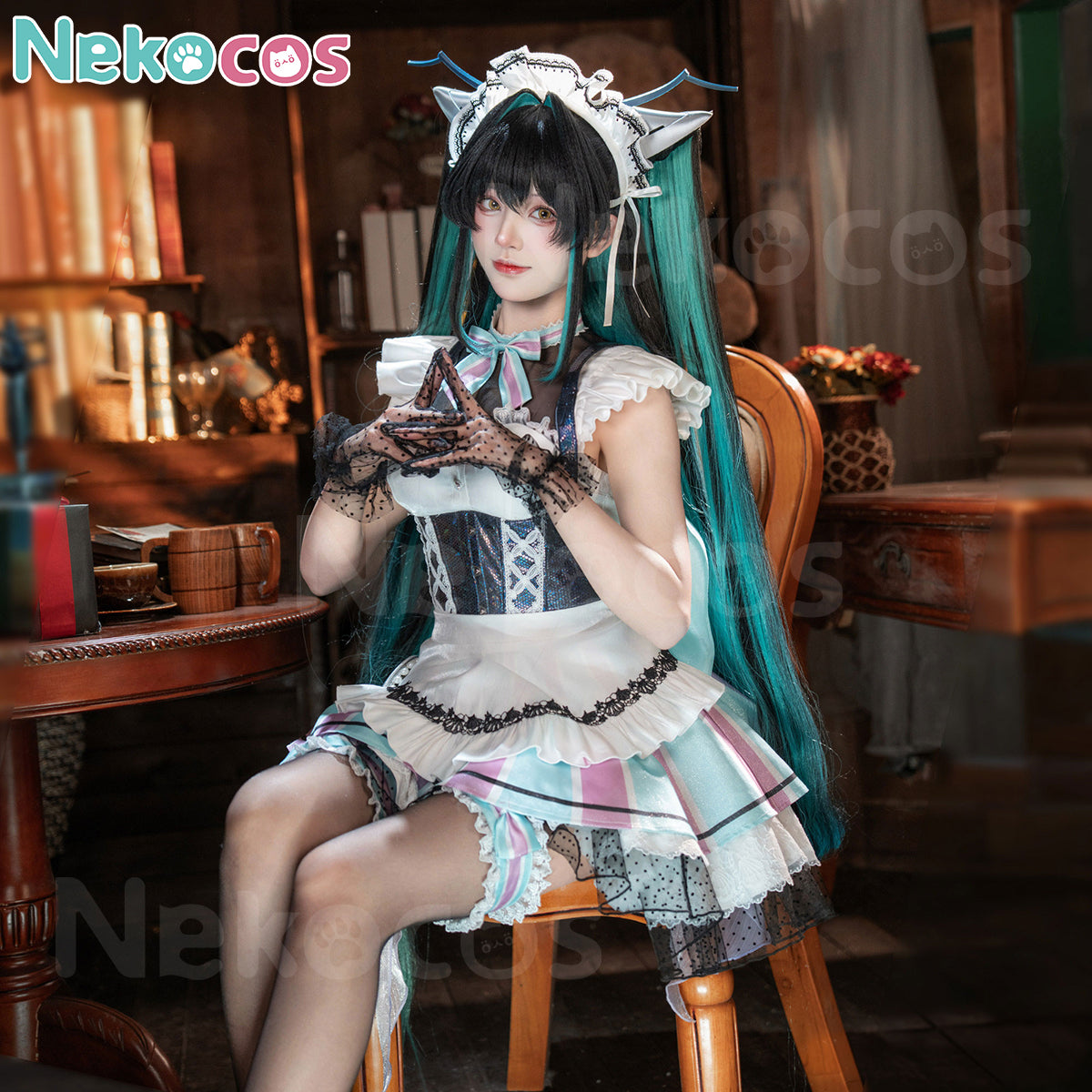 Little Mermaid Maid Cosplay Costume
