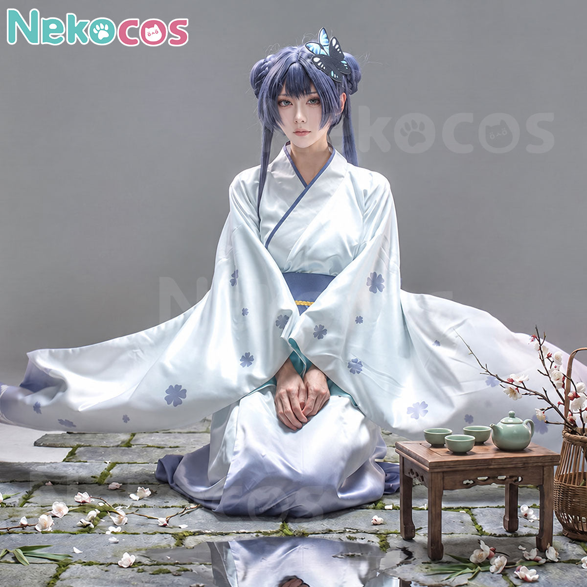 Kisaki Ryuuge Cosplay Kimono Costume - Custom TailoredBlue Archive,Costume,Game