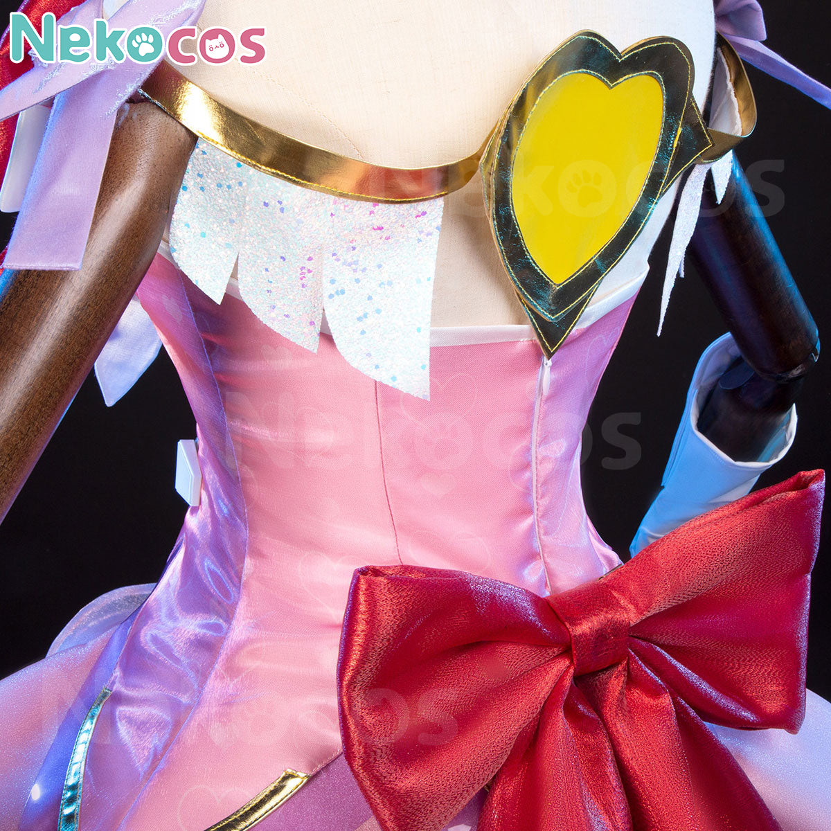 Custom Juno Pink Cosplay Costume - Premium EditionCostume,Game,Overwatch