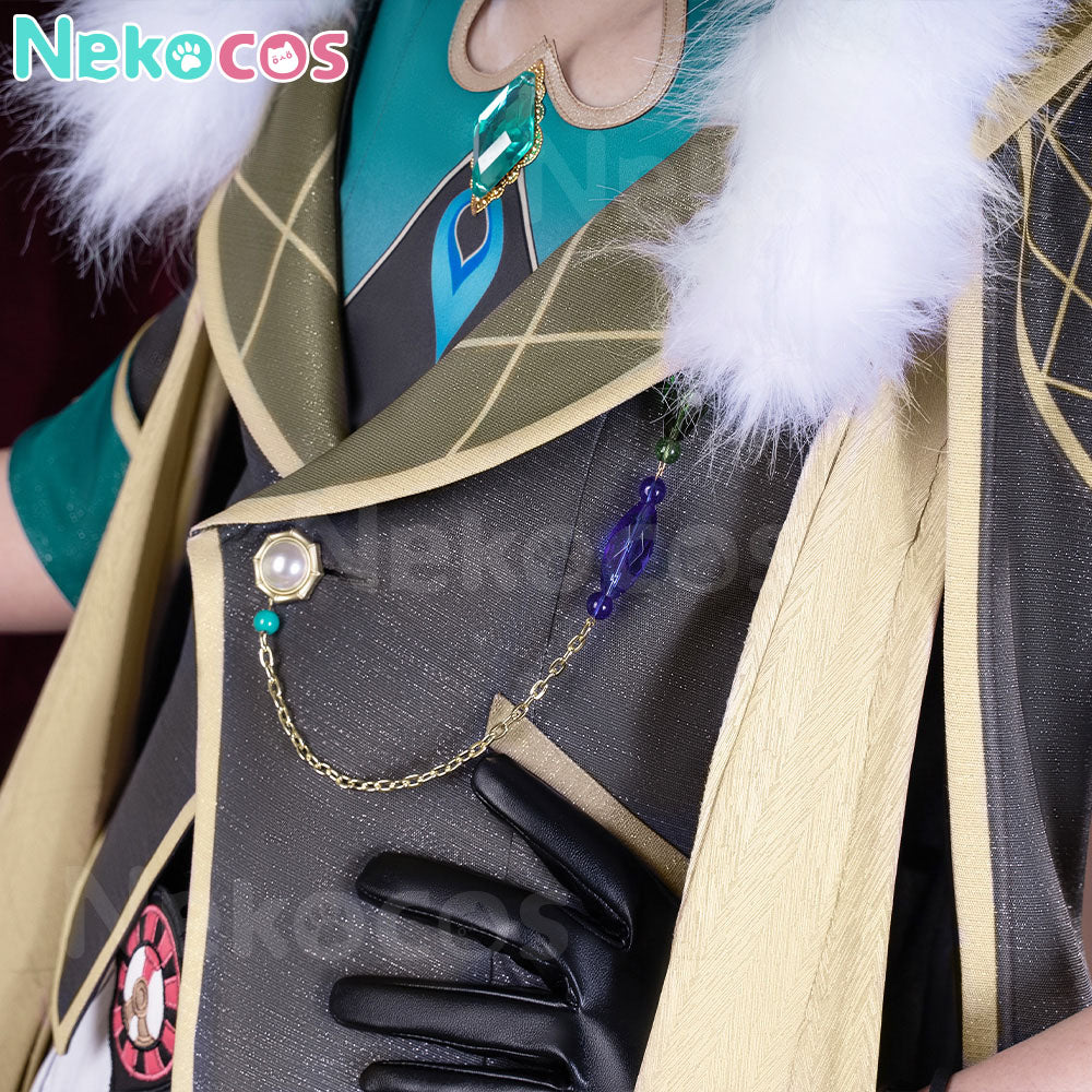 【Nekocos】Game Honkai: Star Rail Cosplay Aventurine Cosplay Costume Premium Edition | In Stock