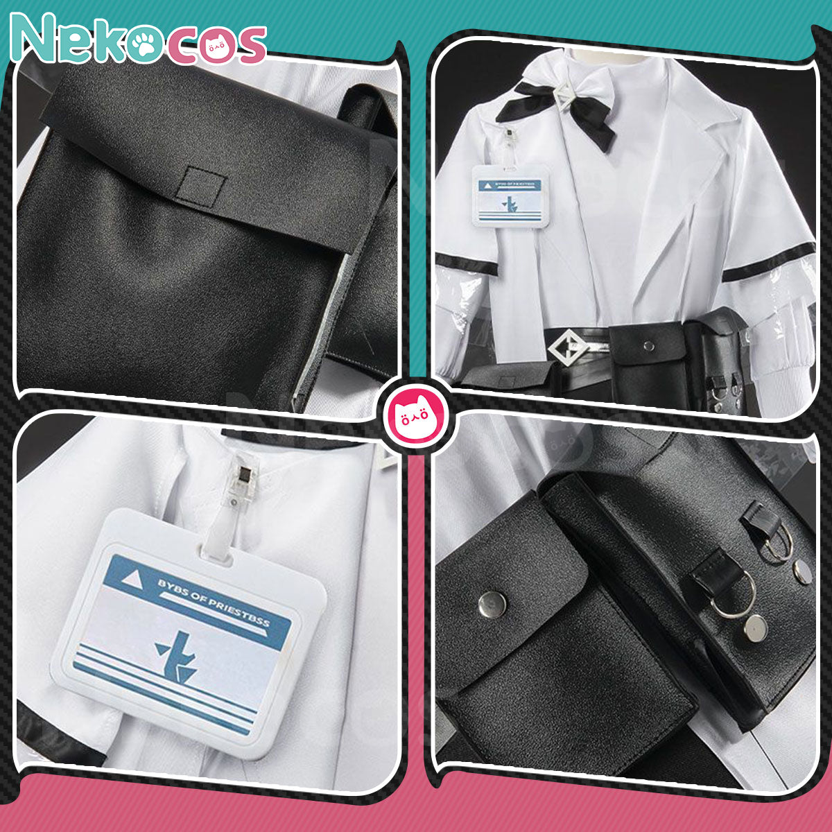 Arknights Priestess Doctor Cosplay Costume