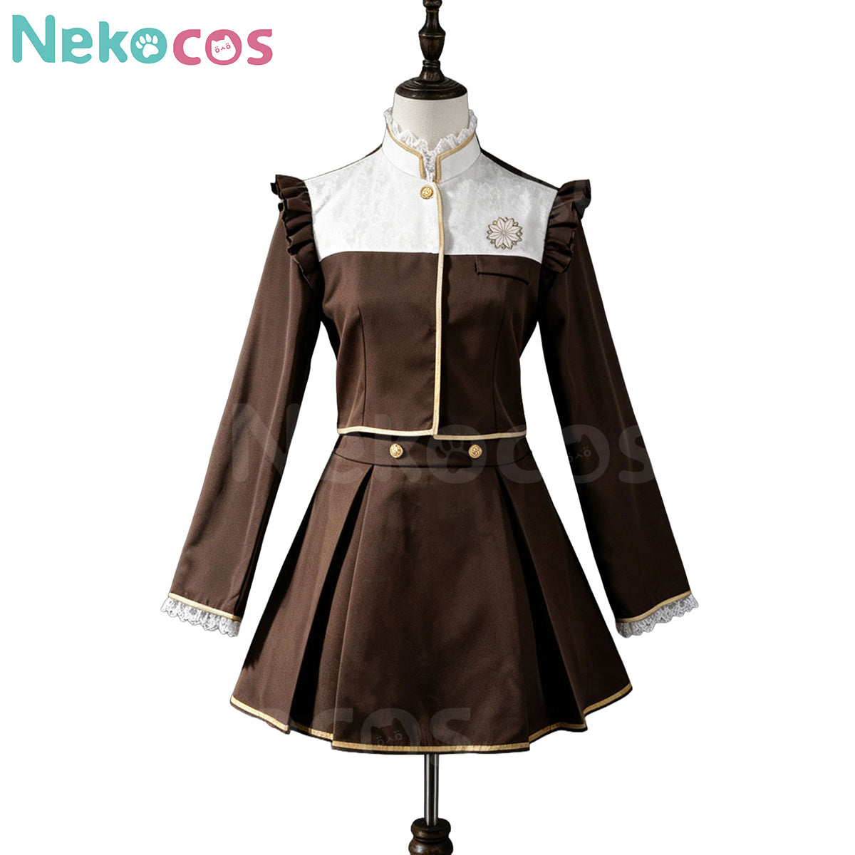 Anime School Uniform Cosplay Costume - Minetsuki Ritsu & ViolaAnime,BanG Dream!,Costume