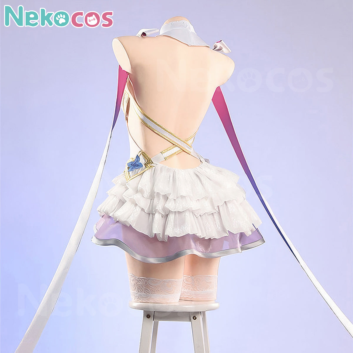 Custom-Tailored Sorasaki Hina Cosplay Costume by NekocosBlue Archive,Costume,Game