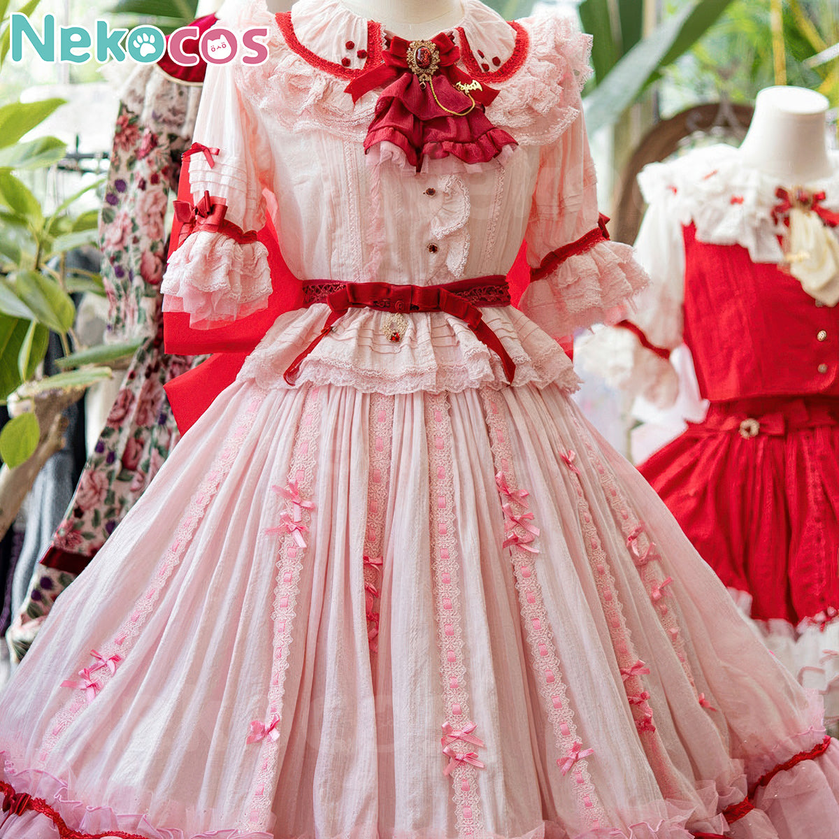 Remilia Scarlet Cosplay Costume - Premium Edition AvailableCostume,Game,Touhou Project