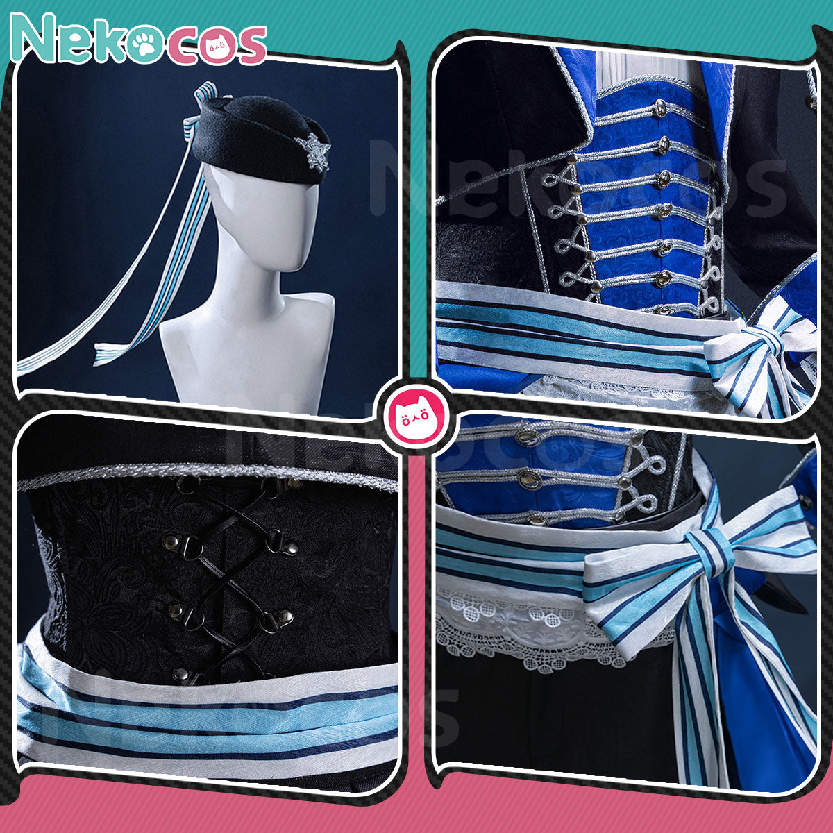 Ciel Phantomhive Cosplay Costume - Custom-Tailored by NekocosAnime,Black Butler,Costume