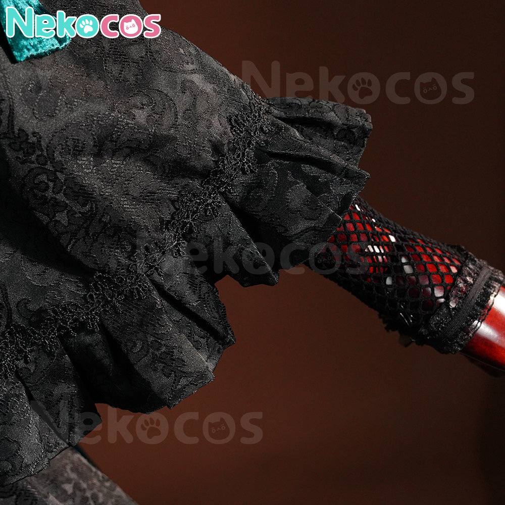 【Nekocos】Anime Black Butler Cosplay Emerald Witch Sieglinde Sullivanl Cosplay Costume | In Stock