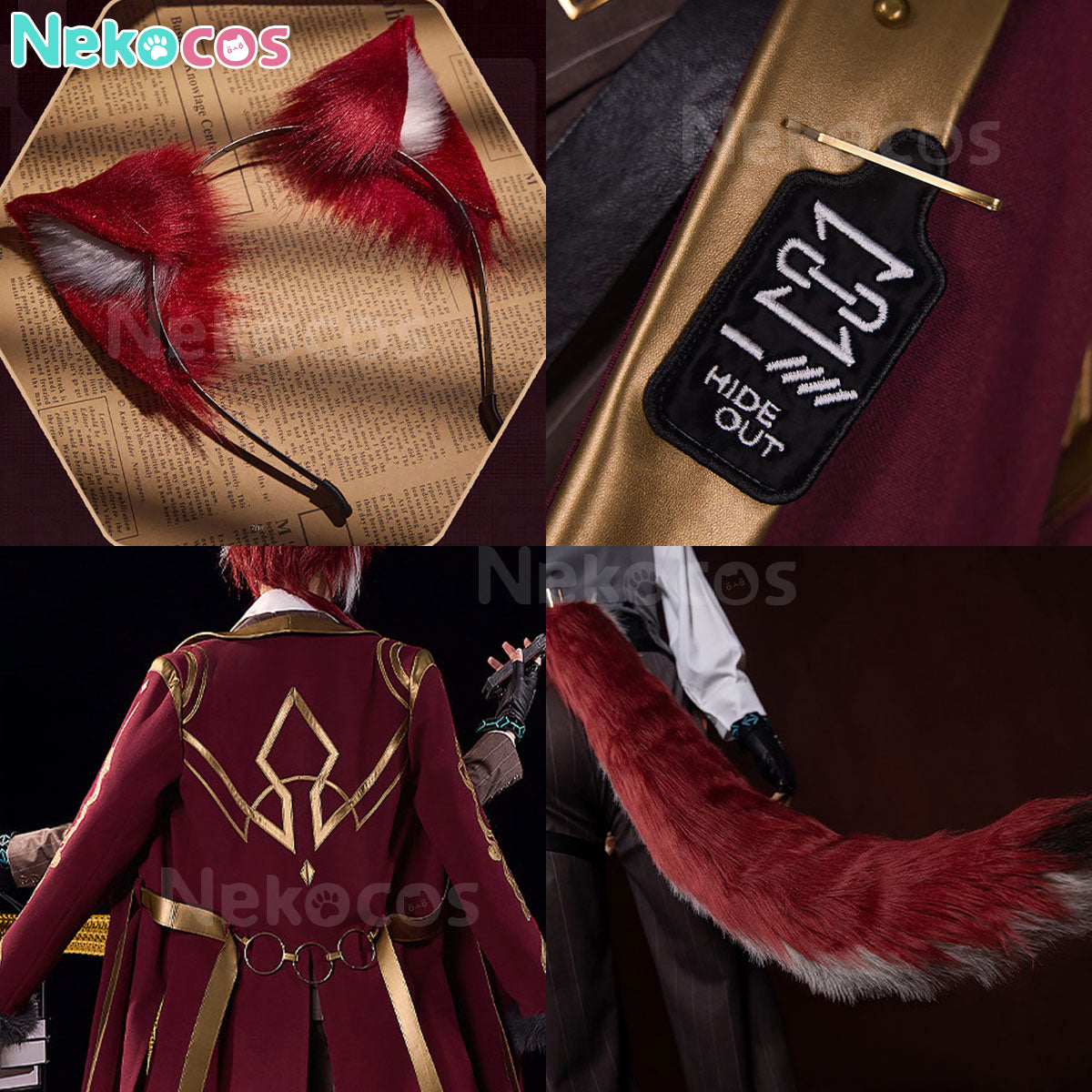 Arknights Demetri Certaldo Cosplay Costume - Premium EditionArknights,Costume,Game