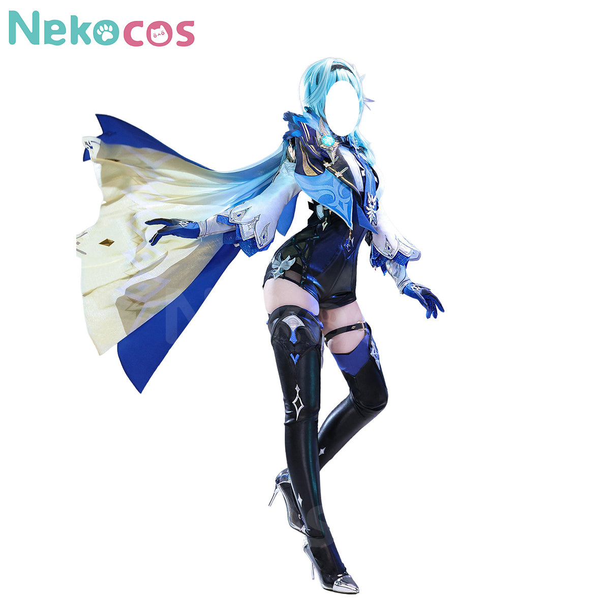 【Nekocos】Game Genshin Impact Cosplay Eula Cosplay Costume Premium Edition