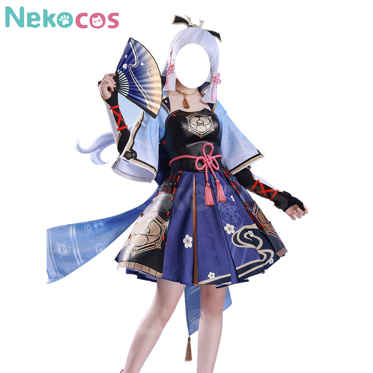 【Nekocos】Game Genshin Impact Cosplay Kamisato Ayaka Cosplay Costume Premium Edition
