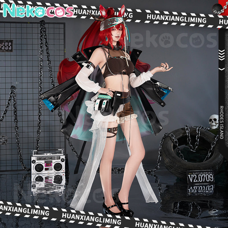 【Nekocos】Game Arknights Cosplay Narantuya Cosplay Costume Premium Edition | In Stock