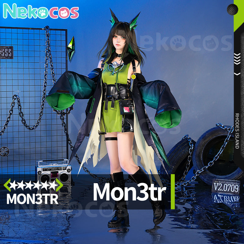 【Nekocos】Game Arknights Cosplay Mon3tr Cosplay Costume Premium Edition | In Stock