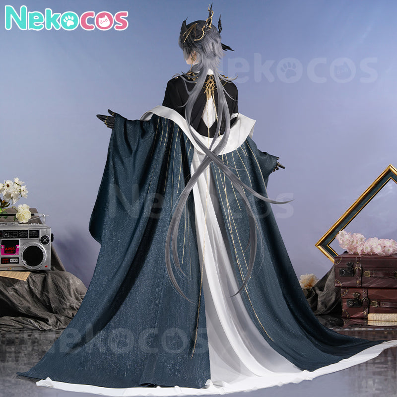 【Nekocos】Game Arknights Cosplay Logos Glorious Silence Cosplay Costume Premium Edition