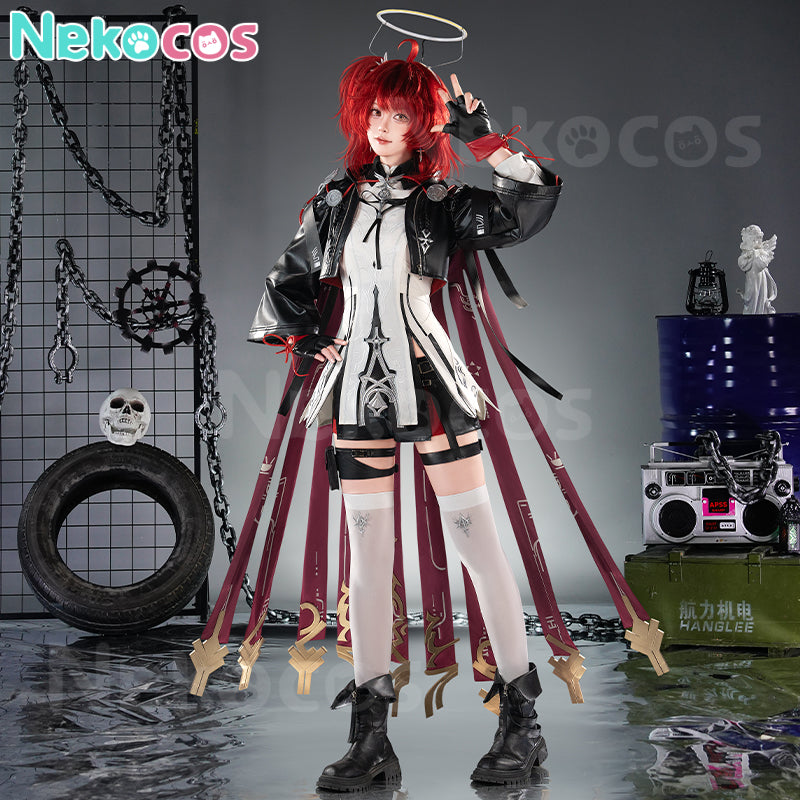 【Nekocos】Game Arknights Cosplay Exusiai Cosplay Costume Premium Edition | Custom-Tailor