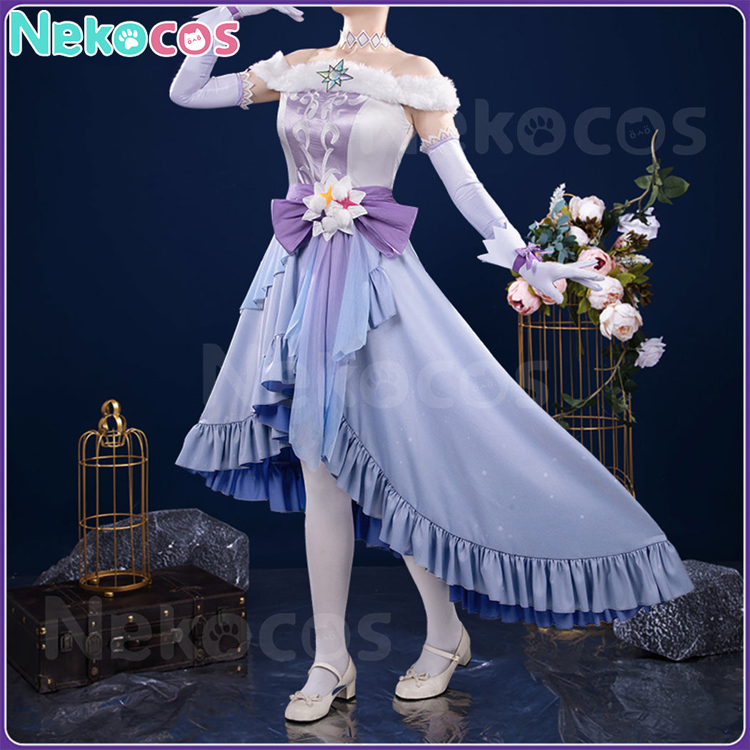 【Nekocos】Game Uma Musume Pretty Derby Cosplay Admire Vega Christmas Cosplay Costume | Custom-Tailor