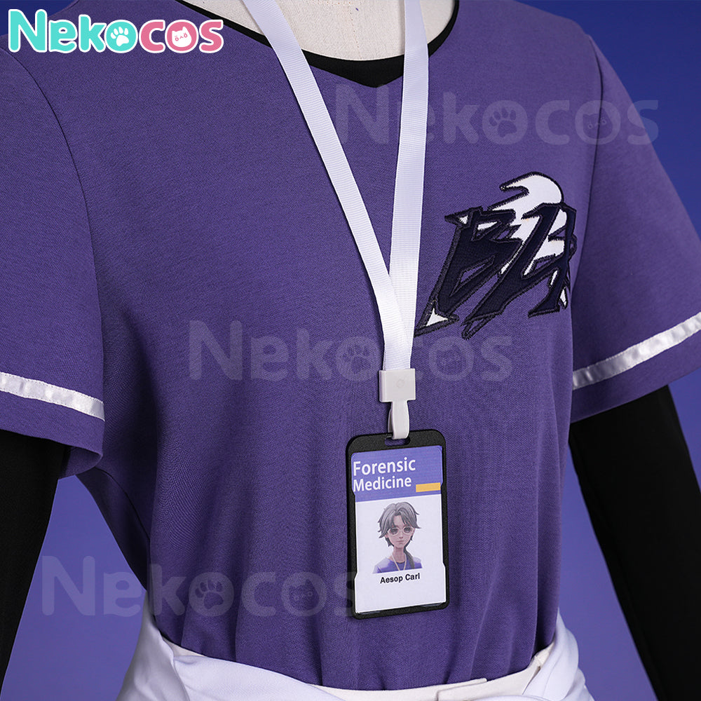 【Nekocos】Game Identity V Cosplay E-Sports BLK.Aesop Cosplay Costume | Pre-Sale