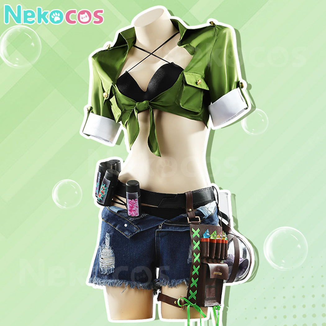 【Nekocos】Game Uma Musume Pretty Derby Cosplay Swimsuit Agnes Tachyon Cosplay Costume | Pre-Sale