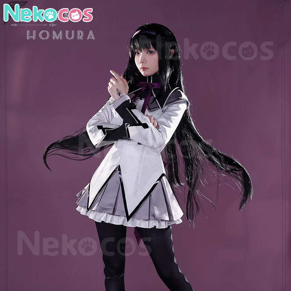 【Nekocos】Anime Puella Magi Madoka Magica Cosplay Akemi Homura Cosplay Costume | Custom-Tailor