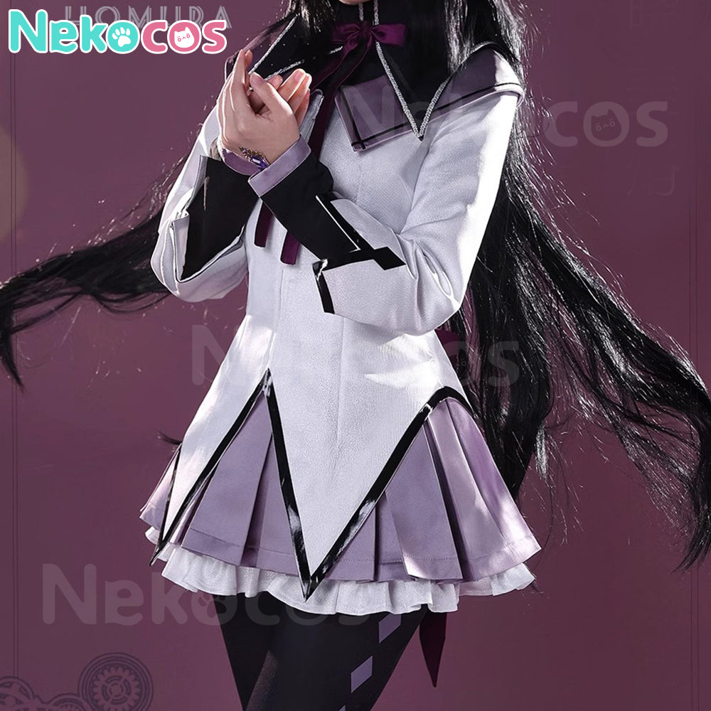 【Nekocos】Anime Puella Magi Madoka Magica Cosplay Akemi Homura Cosplay Costume | Pre-Sale