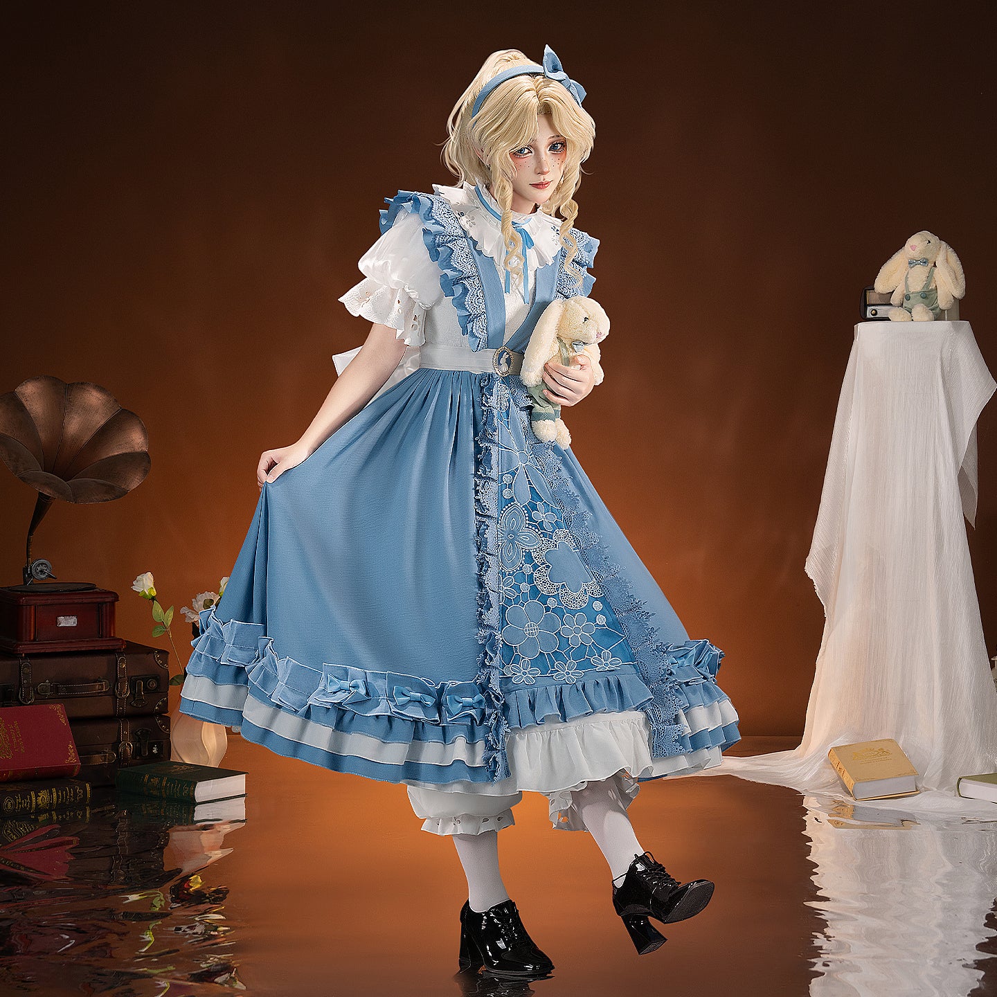 【Nekocos】Game Identity V Cosplay Alice in Dreamland Cosplay Costume Premium Edition | Custom-Tailor