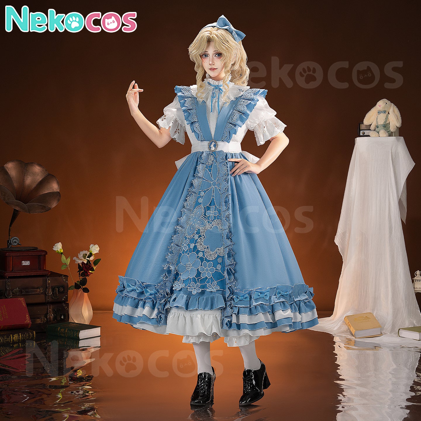 【Nekocos】Game Identity V Cosplay Alice in Dreamland Cosplay Costume Premium Edition | Custom-Tailor
