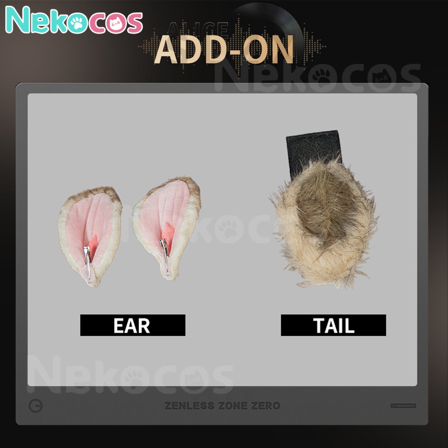 【Nekocos】Game Zenless Zone Zero Cosplay Alice Cosplay Costume Premium Edition | Custom-Tailor