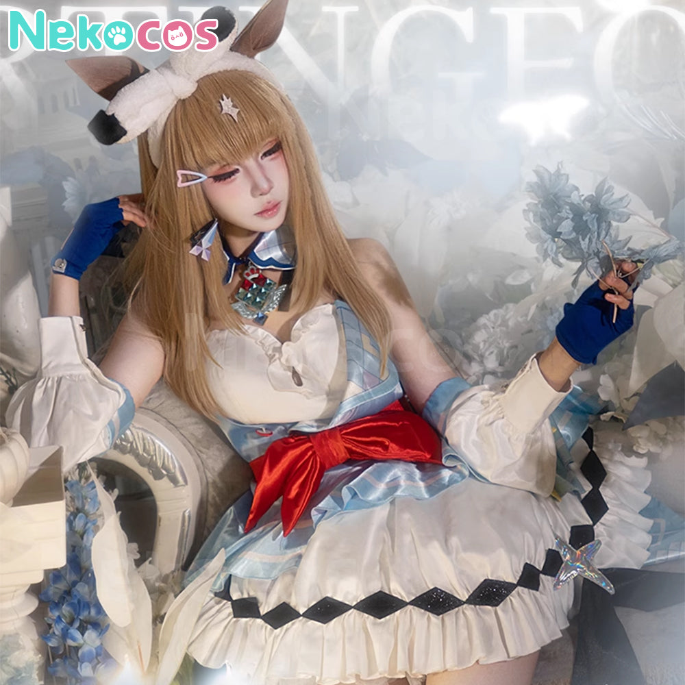 【Nekocos】Game Uma Musume Pretty Derby Cosplay Almond Eye Cosplay Costume | Custom-Tailor