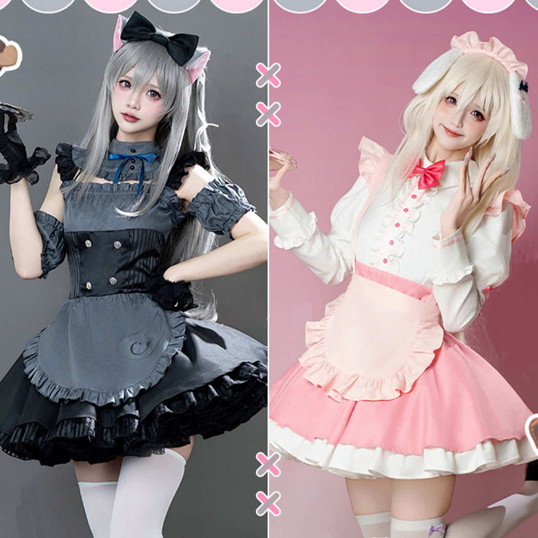 【Nekocos】Game Amairo Chocolate Cosplay Yukimura Chieri Misono Ichika Cosplay Costume Premium Edition | Custom-Tailor