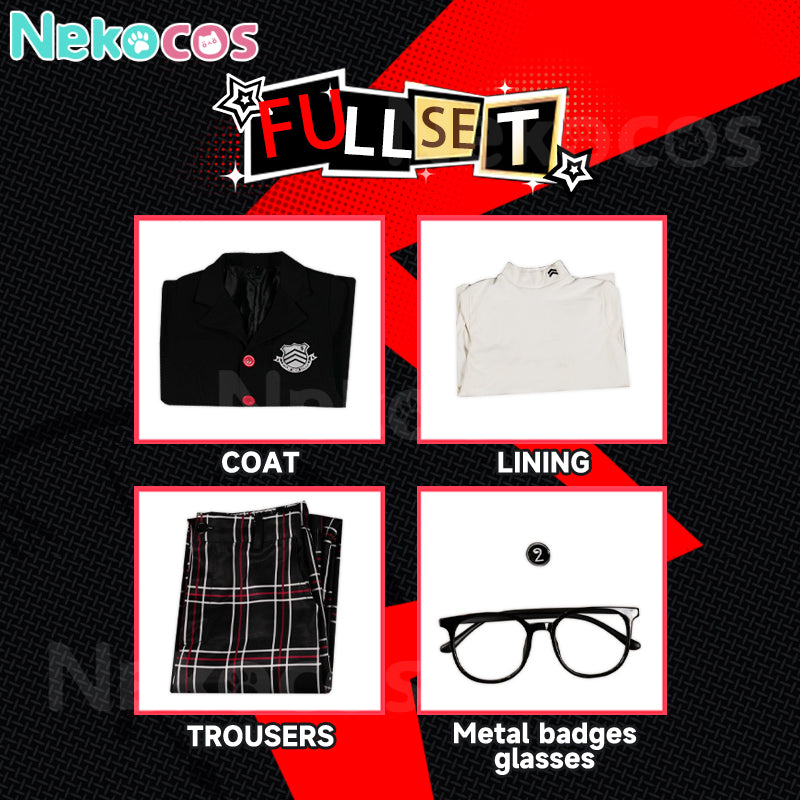 【Nekocos】Game Persona 5 Cosplay Ren Amamiya Cosplay Costume | Pre-Sale