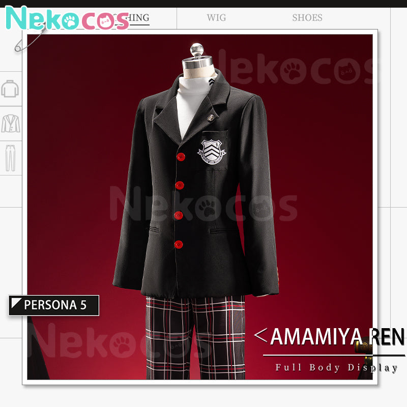 【Nekocos】Game Persona 5 Cosplay Ren Amamiya Cosplay Costume | In Stock
