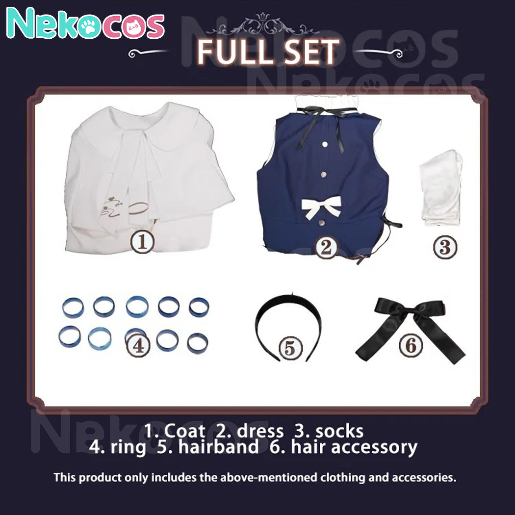【Nekocos】Game Arknights Cosplay Amiya Cosplay Costume | In Stock