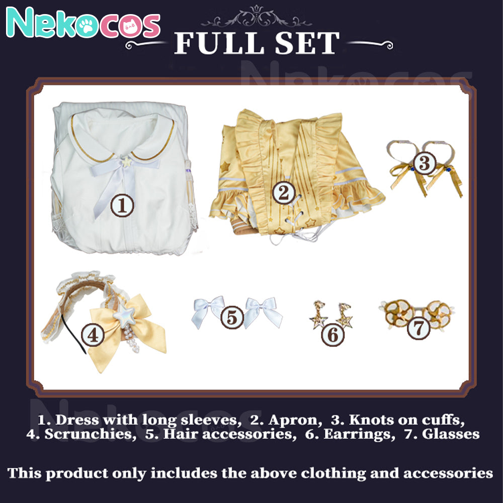 【Nekocos】Game Identity V Cosplay Toy Merchant Whispered Light Cosplay Costume Premium Edition | Pre-Sale