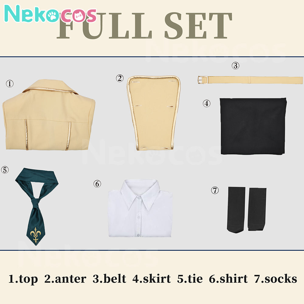 【Nekocos】Anime Code Geass Cosplay Ashford Cosplay Costume | In Stock