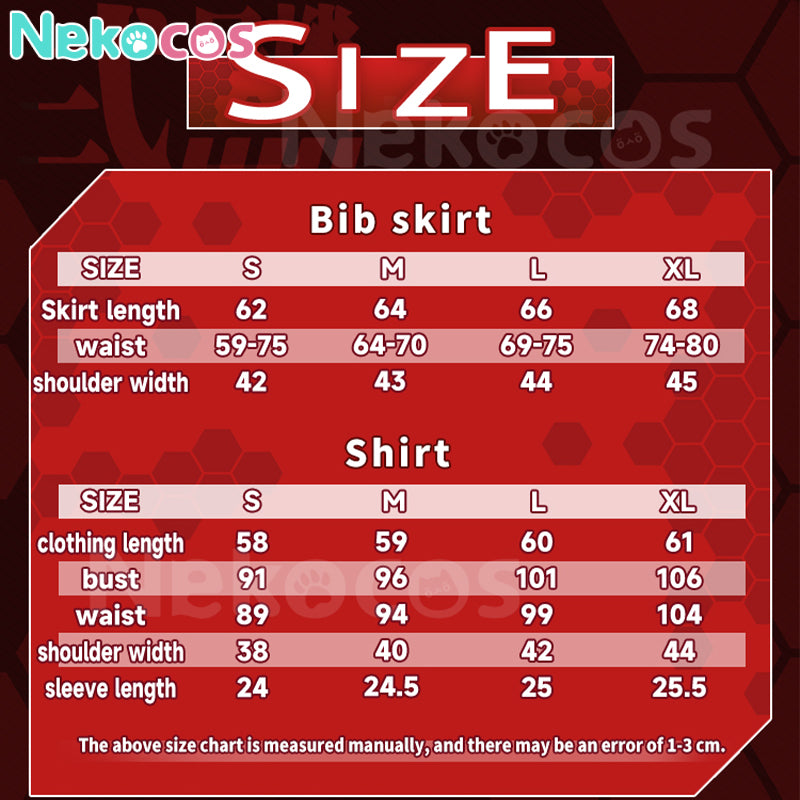 【Nekocos】Anime Neon Genesis Evangelion Cosplay Asuka Langley Soryu School Uniform Cosplay Costume | In Stock