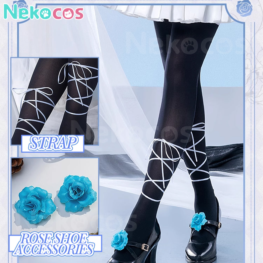 【Nekocos】Game NEON GENESIS EVANGELION Cosplay Ayanami Rei Cosplay Costume | In Stock
