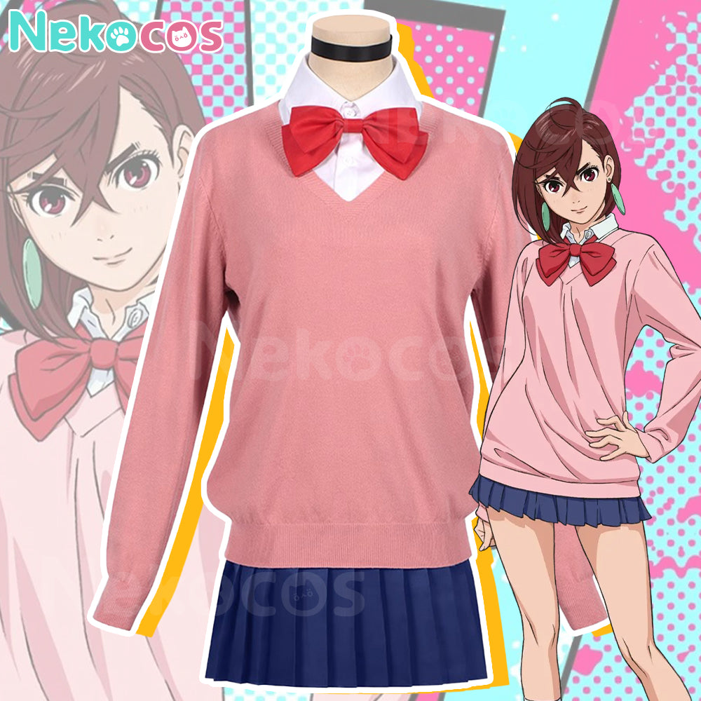 【Nekocos】Anime Dandadan Cosplay Ayase Momo School Uniform Cosplay Costume | In Stock