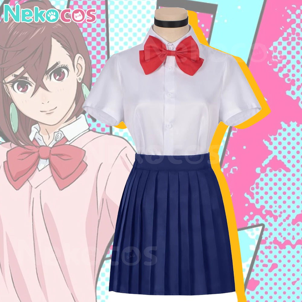 【Nekocos】Anime Dandadan Cosplay Ayase Momo School Uniform Cosplay Costume | In Stock